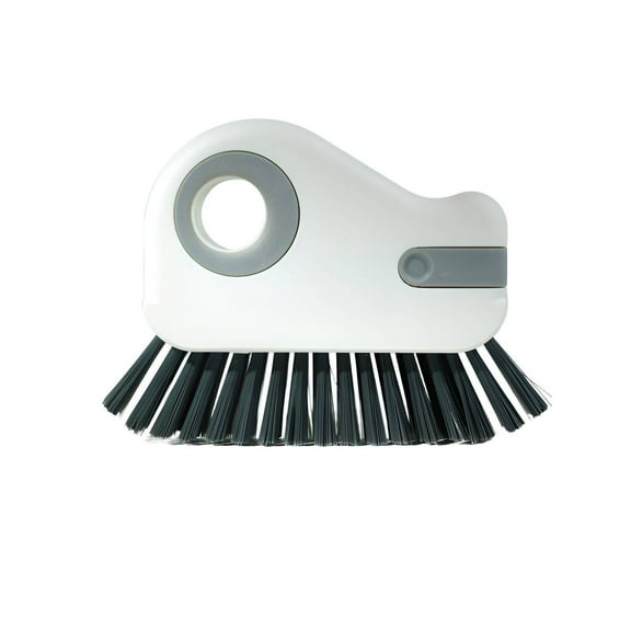 ACDANC Household Cleaning Tools,2-In-1 Design Cleaning Brushes,Compact Brush Cleaning Tools,Gray