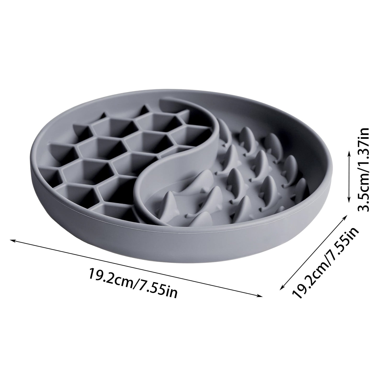 Schling Napf Für Hunde Katzen I Slow Feeder I Leckmatte Hund Mit Großem Saugnapf I Schleckmatte Katze Für Nassfutter Trockenfutter High-quality