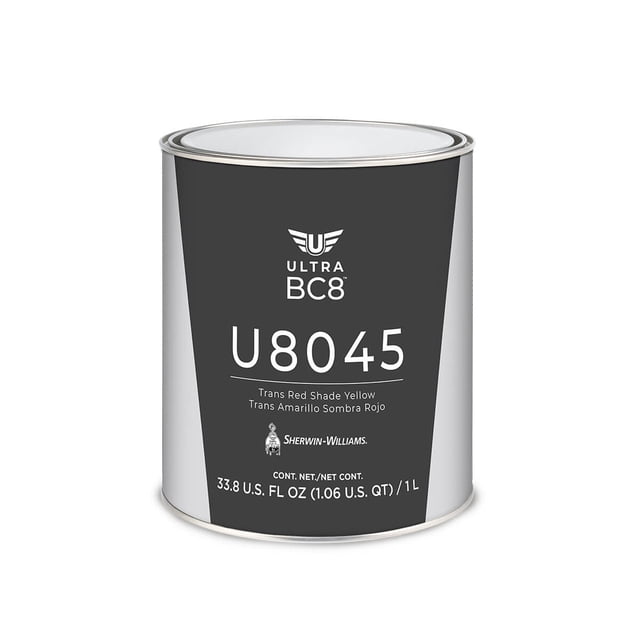U8045LH Trans Red Shade Yellow Sherwin Williams Ultra BC8 1 Litro