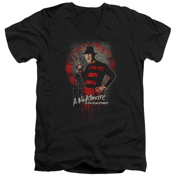 Nightmare On Elm Street - This Is God - Slim Fit V Neck Shirt - Medium