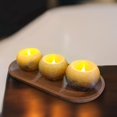 thumbnail image 3 of Velas LED FURORA LIGHTING Negro Brillante sin Llama para Decoración de Boda, 3 of 7