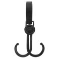 thumbnail image 4 of Double Hook Stroller Hanger Durable Lightweight Shopping Cart Accessory Bags Organizer Outdoor Everyday Use, 4 of 4