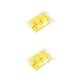 thumbnail image 1 of Bewildely 100x Count Toy Game Chips Counting Long-lasting Exquisite Supplies Education Colorful Burrs No Plaything Interesting amarillo 2piezas, 1 of 6