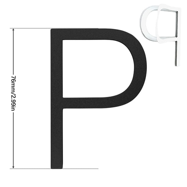 Herramientas y mejoras para el hogar Número de puerta digital de acero inoxidable de 3 pulgadas y 76 mm para villas, comunidades, patios, oficinas y edificios.