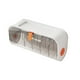 thumbnail image 1 of Caja De Almacenamiento De Ropa Interior Transparente Montada En La Pared - Blanco, 1 of 5