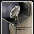 thumbnail image 3 of Wall Mounted Hair Dryer Holder,New Upgraded  Hair Dryer Storage Rack, Punching Free Storage Box, 3 of 5