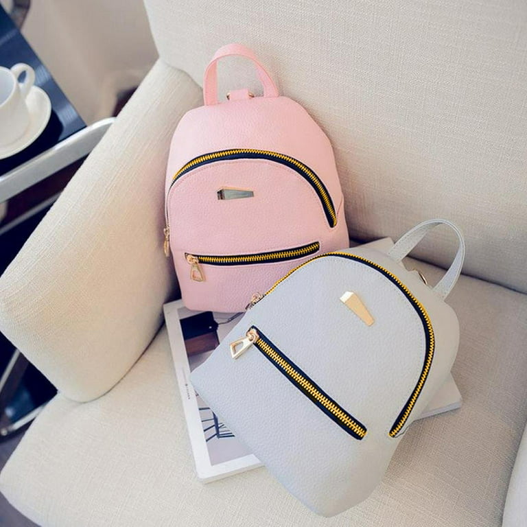 Details about Girls Women's Fashion Leather Travel Shoulder Backpack School  Rucksack Bags - #backpack #bags #Details #fa…