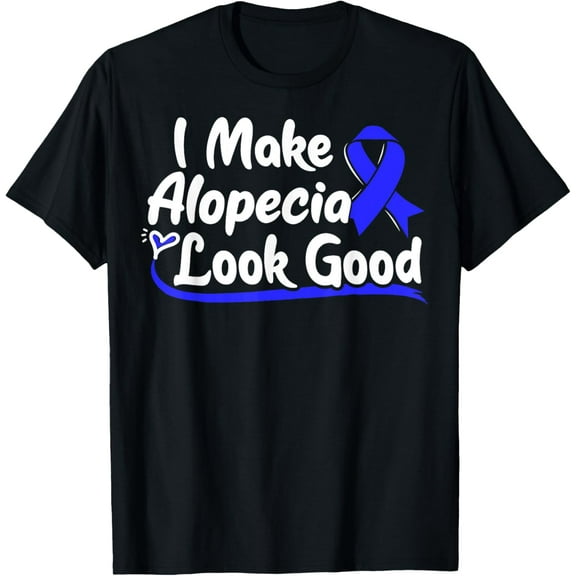 Playful Comfort Tee - Alopecia Areata Gift - Hair Loss Awareness T-Shirt