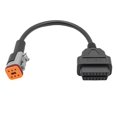 thumbnail image 2 of Sidaley 6PIN TO 16PIN Conversion Line Adapter Accessories Professional Motorcycle Tools Wire Scan Plug Extension Converter Type2 NO2, 2 of 6