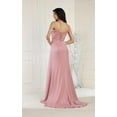 thumbnail image 2 of Royal Queen RQ7971 Juniors Womens Satin Off Shoulder Prom Gown, 2 of 5