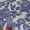 NAVY, variant on 59 Inch Polyester Nylon Spandex Floral Printed Burnout Velvet Stretch Fabric, Brown, by the yard.