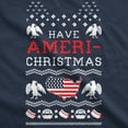 thumbnail image 2 of Mens Have Ameri-Christmas T Shirt Funny USA Patriotic Tee Graphic Tees, 2 of 7