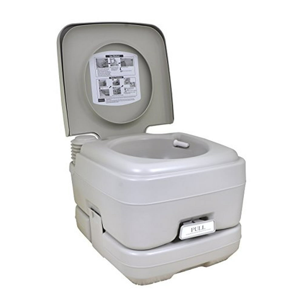 2.8 Gallon Portable Toilet Flush Travel Outdoor Camping Hiking Toilet