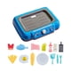 thumbnail image 5 of Juego de cocina para niños Juego de cocina de simulación Juego de habilidad motora fina Utensilios Comida azul, 5 of 8