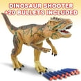 thumbnail image 2 of ArtCreativity Ejection Dinosaur Gun, Light Up Dinosaur Toy Blaster with 20 Bullets and Roaring Sound for Boys and Girls, Best for Kids 3+, 2 of 7