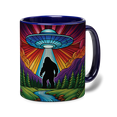 thumbnail image 3 of Lotusprinthandmade Bigfoot Lovers Light Blue Accent Mug (11oz) (Made In US), funny bigfoot coffee mug, bigfoot ceramic cup, bigfoot themed bigfoot mug, bigfoot drinkware, 3 of 5
