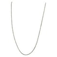 thumbnail image 2 of Sterling Silver Rope 025 1mm Necklace Chain Italian Italy Solid .925 Jewelry, 2 of 2