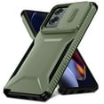 thumbnail image 4 of for Moto G Power (2025) Case with Built-in Camera Lens Slide Cover, Heavy-Duty Shockproof Rugged Case Heavy Duty Bumper Shockproof Phone Cover for Moto G Power (2025),Darkgreen, 4 of 7