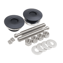 Quik-Latch QL-50-LP/BP Quik-Latch Hood Pins Low-Profile Black 2.500 in. Diameter