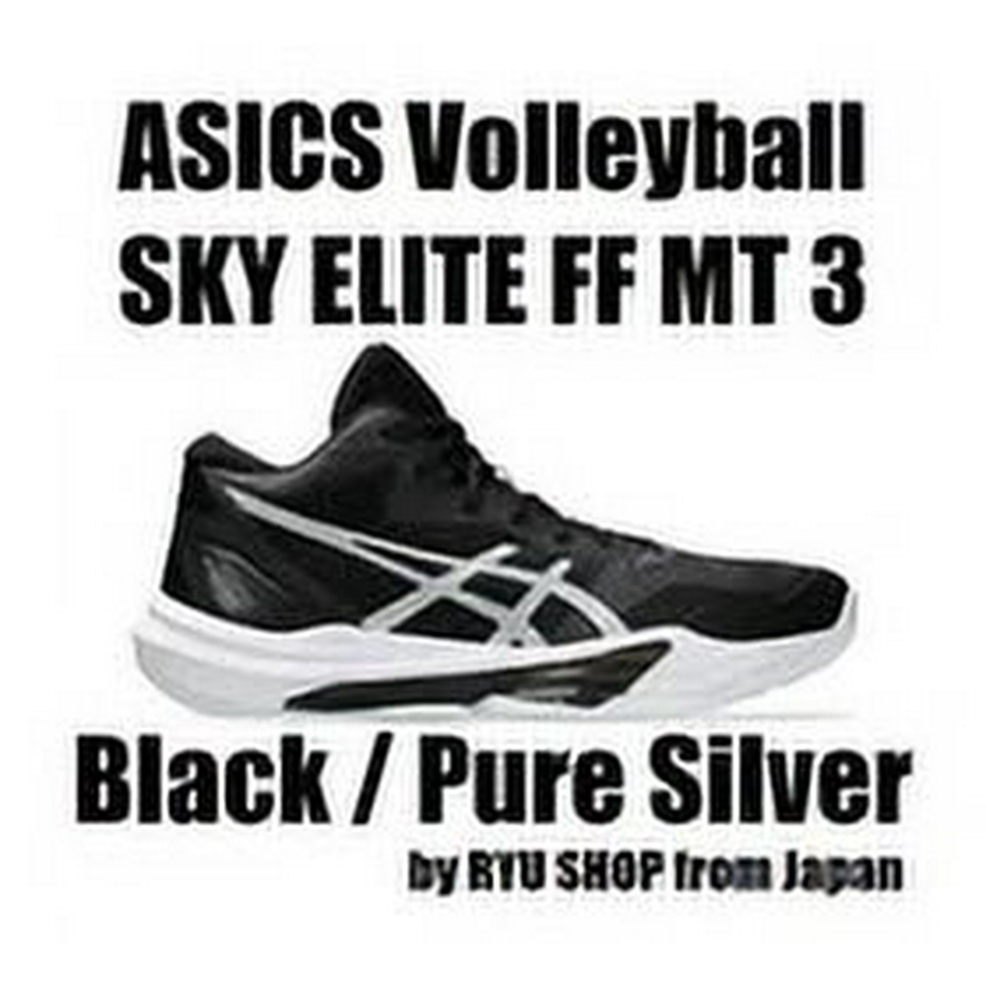 ASICS Volleyball Shoes SKY ELITE FF MT 3 1051A081.001 Black / Pure
