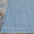 thumbnail image 4 of Couristan Recife Saddle Stitch Indoor /Outdoor Area Rug, Champagne- Blue, 5'3" x 7'6", 4 of 6
