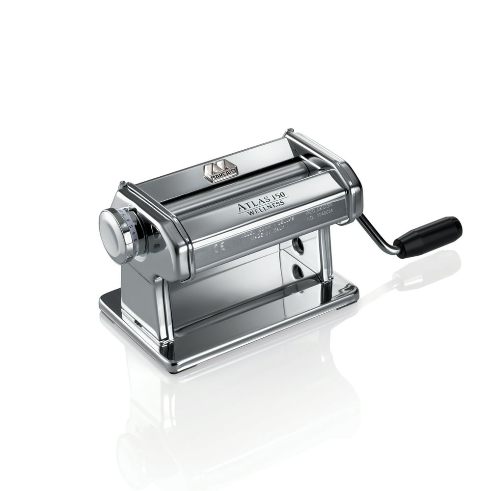 Marcato Atlas Pasta Dough Roller, Silver, Includes 150Millimeter