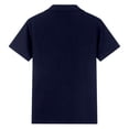 thumbnail image 4 of Men's Casual Short Sleeve Button Down Fashion Shirt - Summer Lapel Solid Color Style for Comfortable Wear, 4 of 5