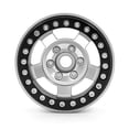 thumbnail image 3 of Aluminum Alloy Wheel Rim Beadlock Wheel Rims Hub 4pcs Replacement for 1/10 TRX4 Axial SCX10 90046 SCX10 III AXI03007 AXI03003 RC Car, 3 of 7