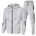 thumbnail image 1 of 2023 Nuevo chándal informal de manga larga con capucha para hombre, conjunto de dos piezas con capucha y pantalones, ropa de calle de fitness a la moda, conjunto de otoño para hombre 3XL, 1 of 4