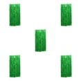 thumbnail image 2 of kurtrusly Foil Made Fringe Curtain For Graduation Party Decorations Birthday Party Decorations Tinsel Curtain Party Backdrop Green 5Set, 2 of 4