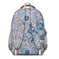 thumbnail image 3 of Paisley Pattern Backpack for School,Cute School Bag,Schoolbag with Adjustable Shoulder Straps & Padded Back,16.9 Inch, 3 of 5