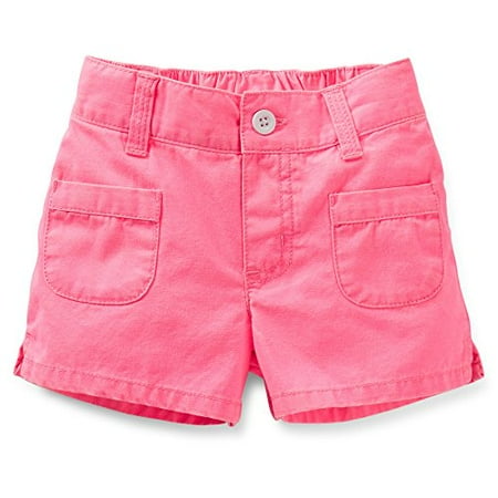 shorts pink carter woven toddler bright walmart