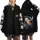 thumbnail image 1 of Sudadera de manga larga con cremallera de Kimetsu No Yaiba, Demon Slayer, Kokushibo, Kamado, Nezuko, Kyoujurou, 1 of 4