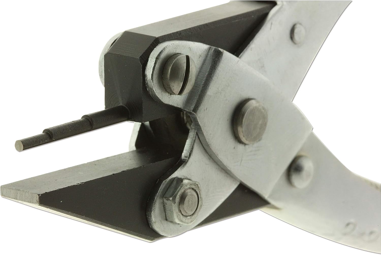 The Beadsmith 3-Step Round and Flat Nose Parallel Plier, Loops 1, 1.5, 2mm, 5.5 Inch Steel Tool