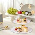 thumbnail image 5 of 3-Tier Fruit Snack Stand, Luxury Dessert Tray, Cake Stand for Coffee Table, Multi-Functional Snack Tray for Parties and Home Decor, 5 of 6