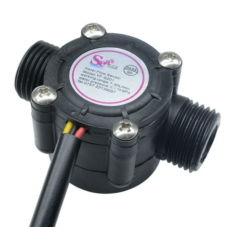 

Water flow sensor flowmeter Hall flow sensor Module Water control 1-30L/min