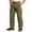 Army Green #, variant on Men's Corduroy Cargo Pants Casual Vintage Baggy Straight Leg Button Zipper Hiking Work Trousers with Multi Pockets