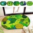 thumbnail image 1 of Carpet Green Bath Rug Super Absorbent Rubber Backing Non Slip Washable Bathroom Floor Mat(1-Piece) Rkxzt, 1 of 9