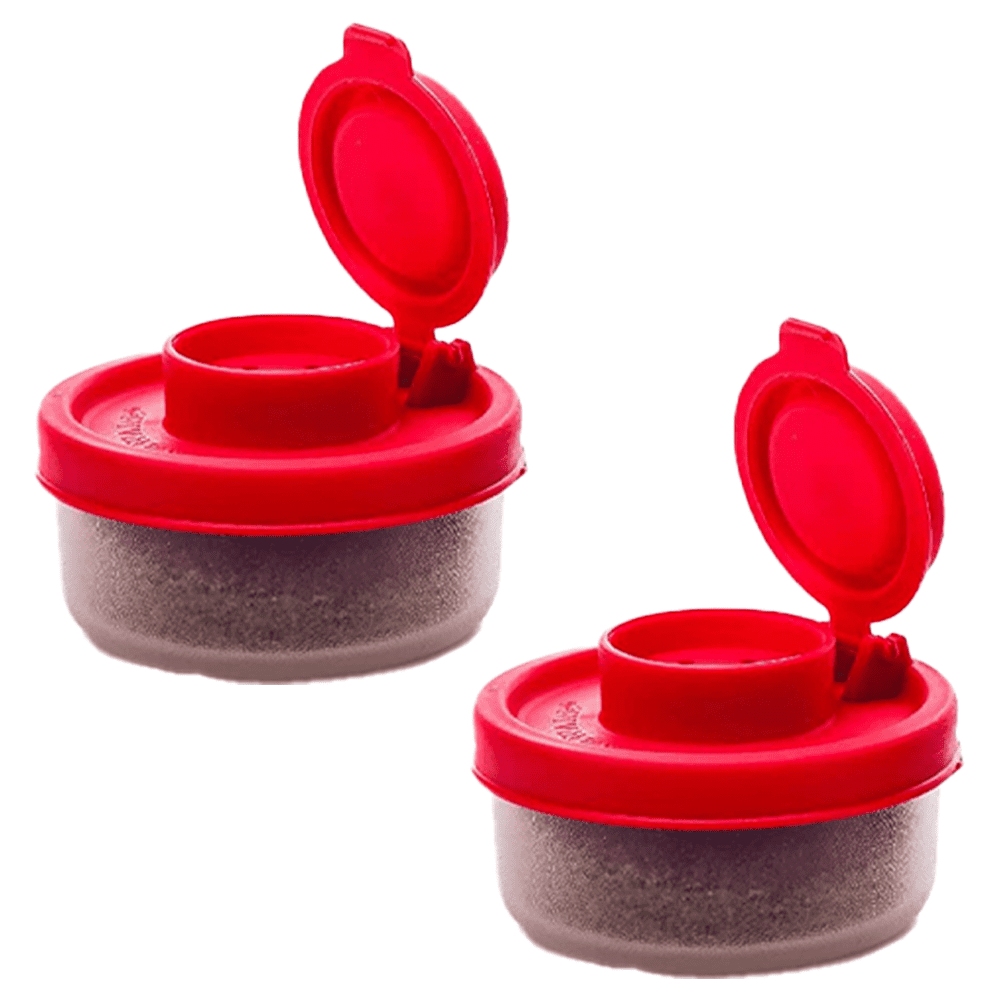 Plastic Salt and Pepper Shakers, Clear Salt and Pepper Containers with