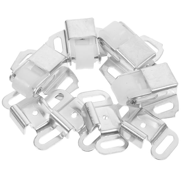 4 Sets Mailbox Replacement Roller Catch for Cabinet Doors with Screw Assembly for Closet Furniture Accessories