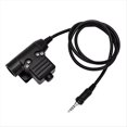 thumbnail image 2 of Adaptador de Auriculares PTT para U94 para Walkie Talkies VX-6R, VX-7R, FT-270, 2 of 6