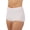 White, variant on Dixie Belle Women's Cotton Full Brief Panty, sz 5-15, 3-Pack