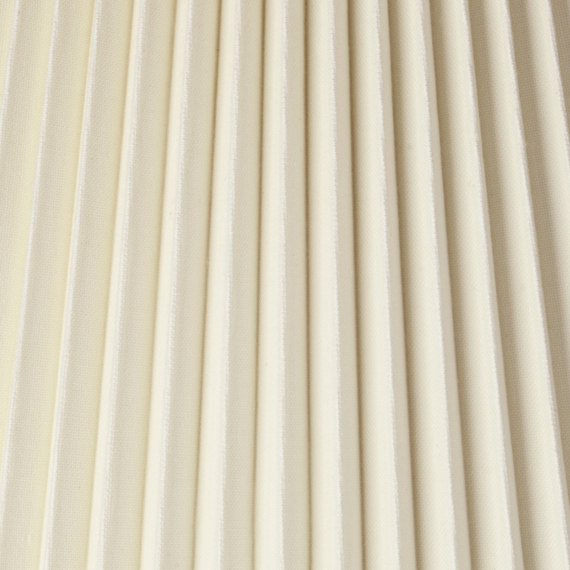 Springcrest Empire Lamp Shade Ivory Knife Pleated Large 11" Top x 18" Bottom x 12" High Spider Replacement Harp and Finial Fitting