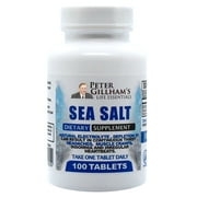 Sea Salt 100 tablets by Peter Gillham's Life Essentials