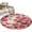 Pink Beige, variant on Small Round Rug 3Ft Washable Non-Slip, Pink Roses Circle Area Rugs for Living Room Bedroom, Spring Floral Elegant Pastoral Butterfly Indoor Floor Mats Carpet Runner for Home Decor