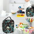 thumbnail image 5 of Octopus Skull Tentacles Lunch Box - Insulated Lunch Bags for MenWomenWomenMen Detachable Handle Lunchbox Meal Tote Bag, 5 of 7