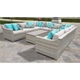 thumbnail image 2 of TK Classics Fairmont 11 Piece Outdoor Wicker Patio Furniture Set 11a, 2 of 5