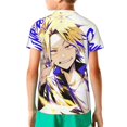thumbnail image 2 of My Hero Academia Denki Kaminari Kids T-Shirt 3d Printed Graphic T-Shirts Boys And Girls Short Sleeve Shirts For Youth Kids X-Small, 2 of 7