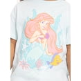 thumbnail image 3 of The Little Mermaid Ariel Toddler Graphic Crewneck Tee with Short Sleeves, Sizes 12M-5T, 3 of 6