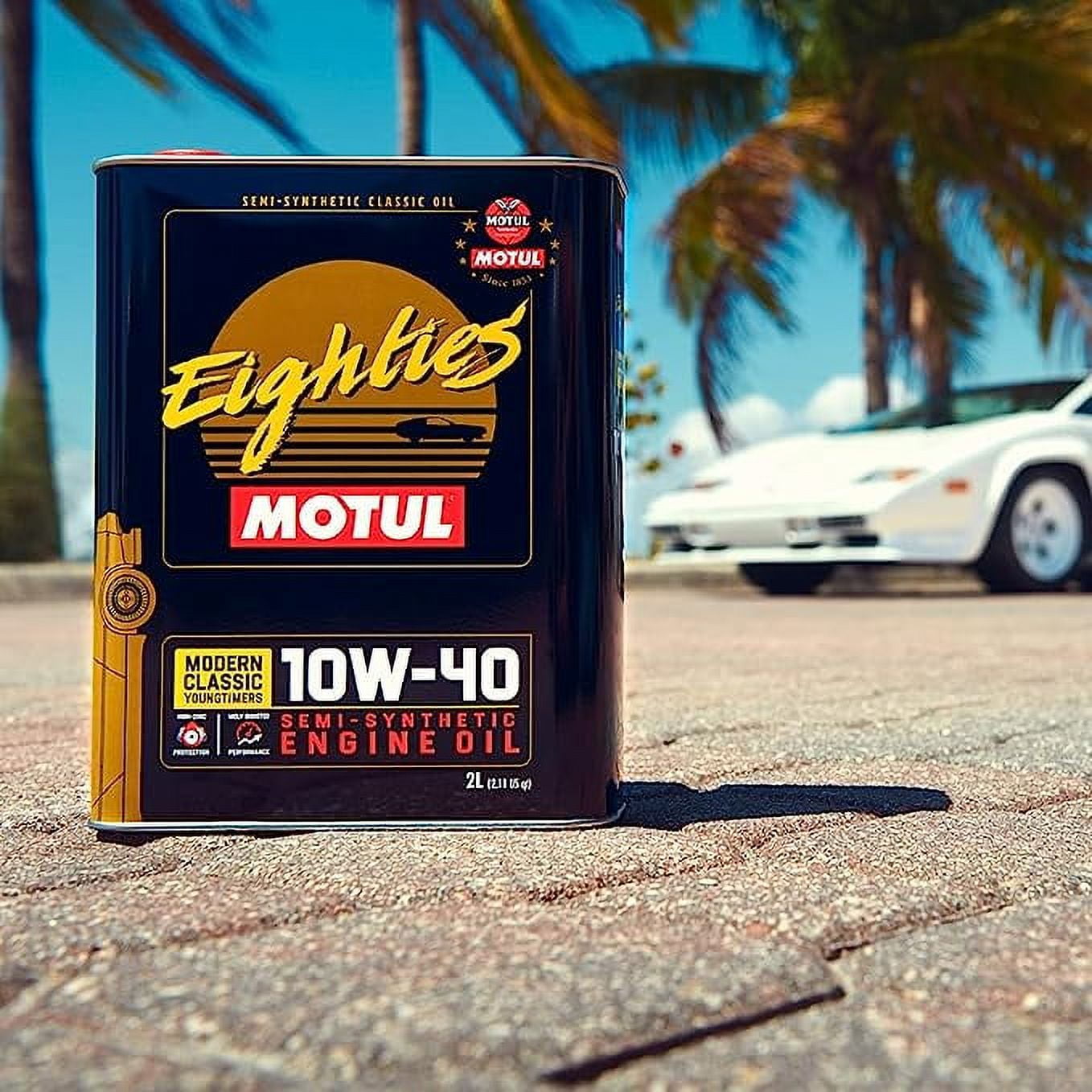 Motul 10W40 Classic Eighties Oil - 10x2L